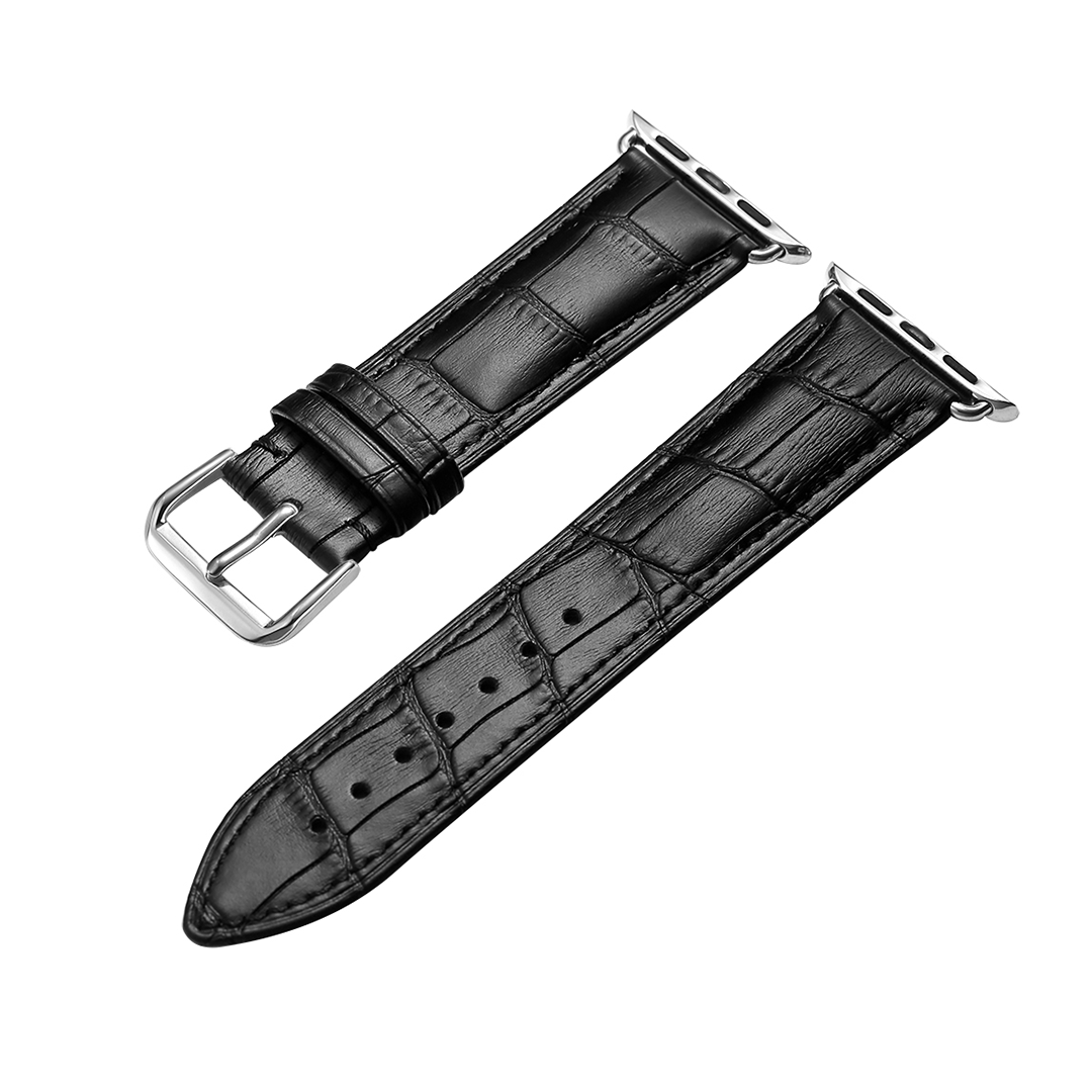 Dress Leather Strap for Apple Watch 1 to 8, SE & Ultra series