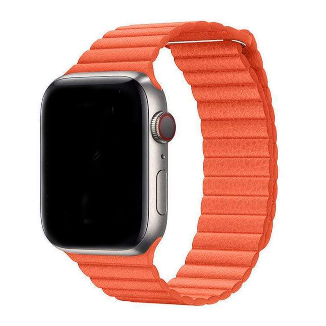 Magnetic Leather Loop for Apple Watch