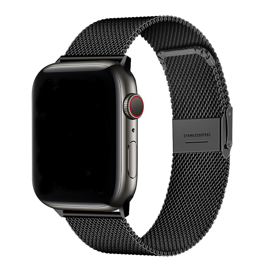 Milanese Buckle Band for Apple Watch 1 to 8, SE & Ultra series
