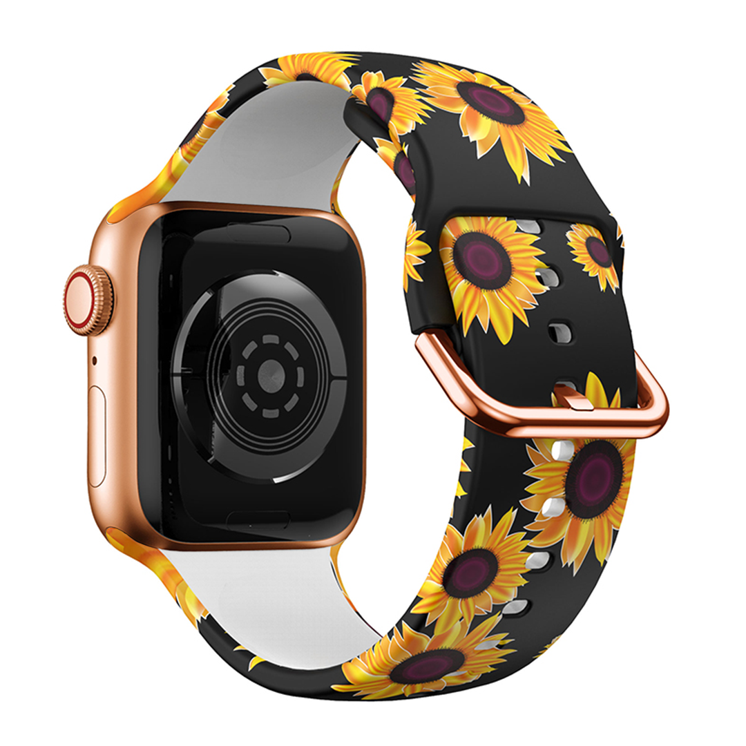 Printed Silicone Strap for Apple Watch