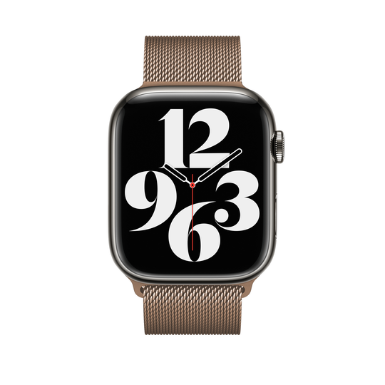 Coffee Magnetic Milanese Loop for Apple Watch