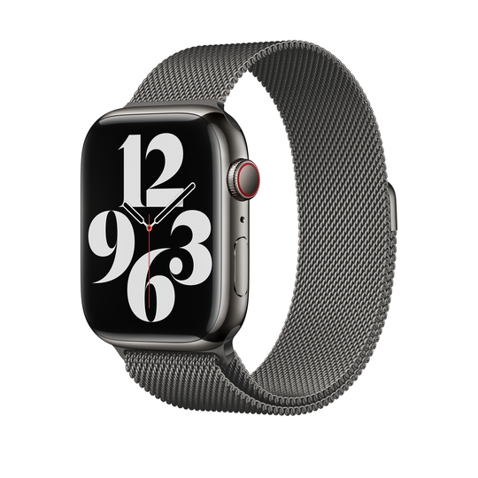 Grey Magnetic Milanese Loop for Apple Watch