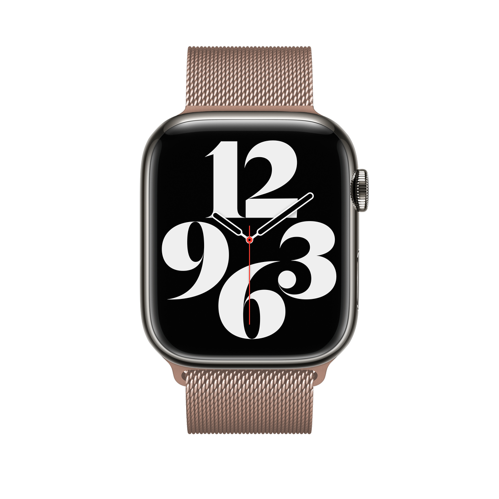 Rose Gold Magnetic Milanese Loop for Apple Watch
