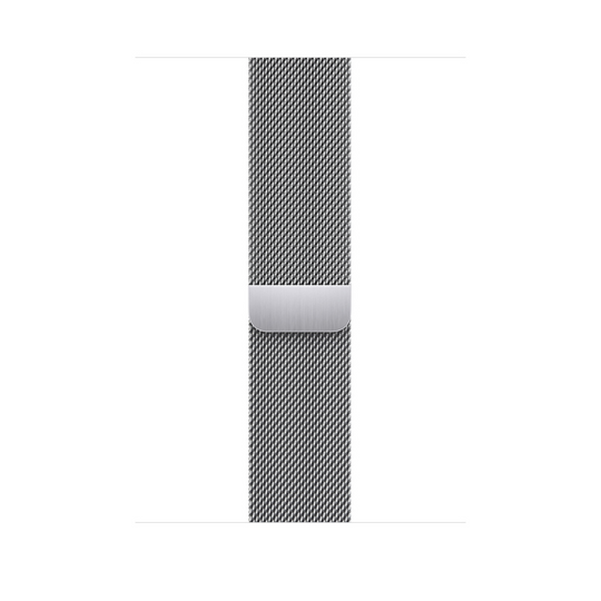 Silver Magnetic Milanese Loop for Apple Watch