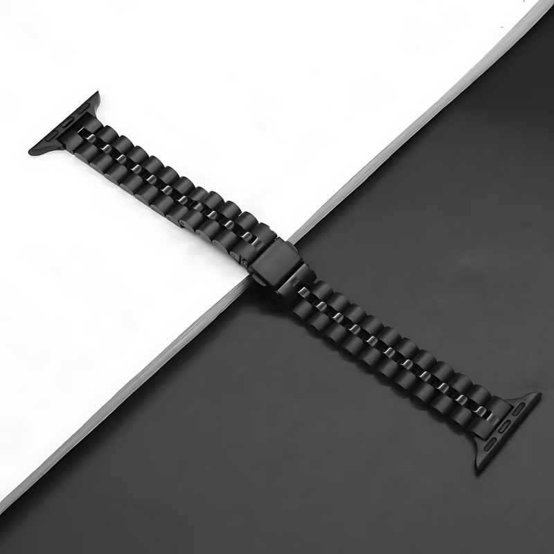 Black Slim Jubilee Band for Apple Watch Band View