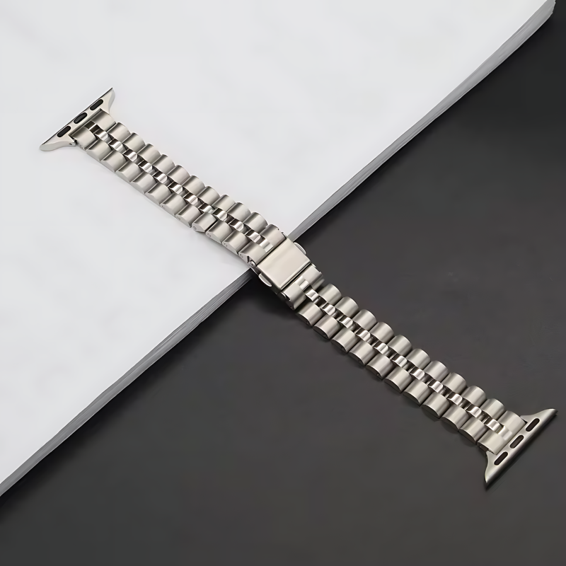 Silver Slim Jubilee Band for Apple Watch Band View