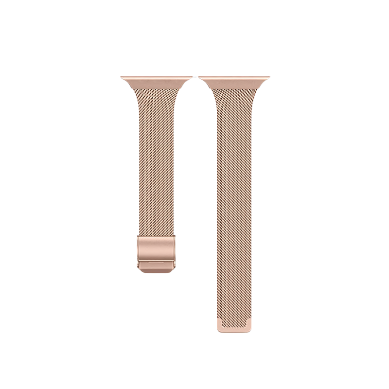 Rose Gold Slim Milanese for Apple Watch Band View