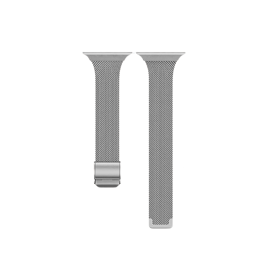 Silver Slim Milanese for Apple Watch Band View
