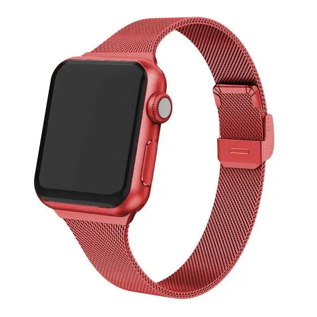 Slim Milanese for Apple Watch  1 to 8, SE & Ultra series