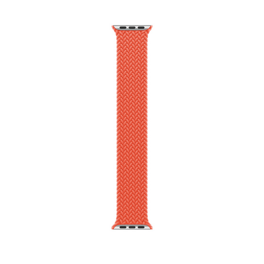 Electric Orange Braided Solo Loop for Apple Watch - Band View