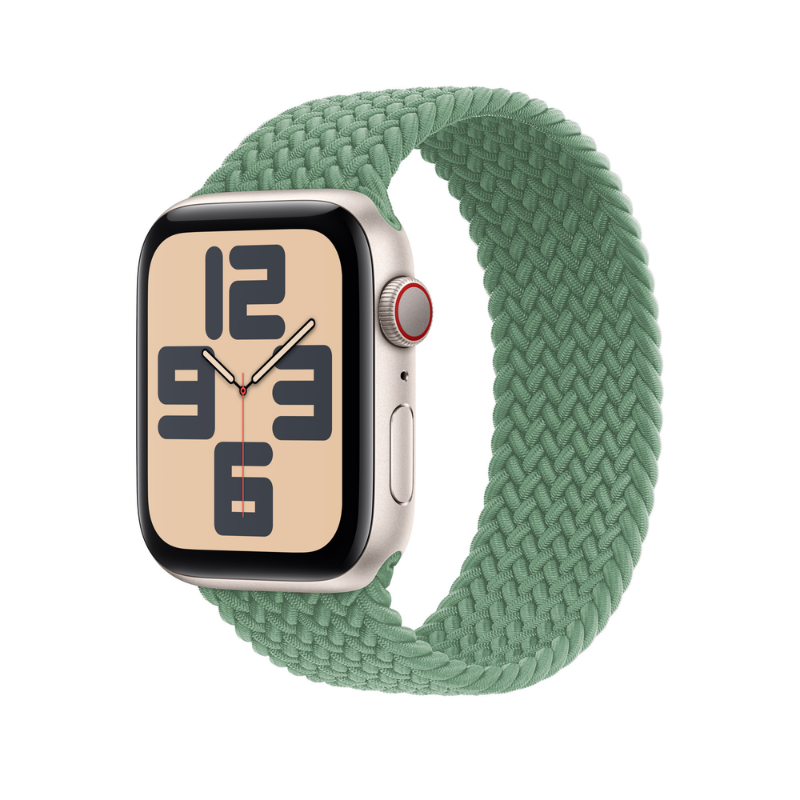 Pistachio Braided Solo Loop for Apple Watch - Full View