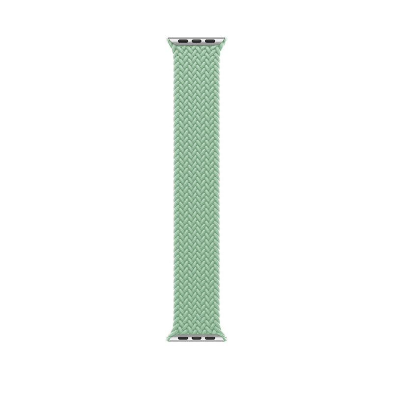 Pistachio Braided Solo Loop for Apple Watch - Band View
