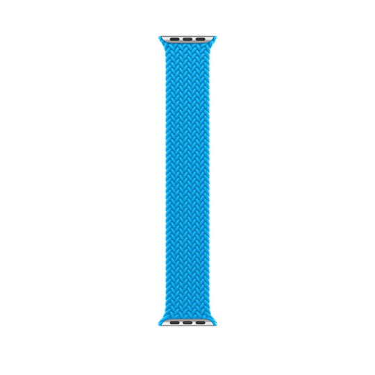 Sky Blue Braided Solo Loop for Apple Watch - Band View