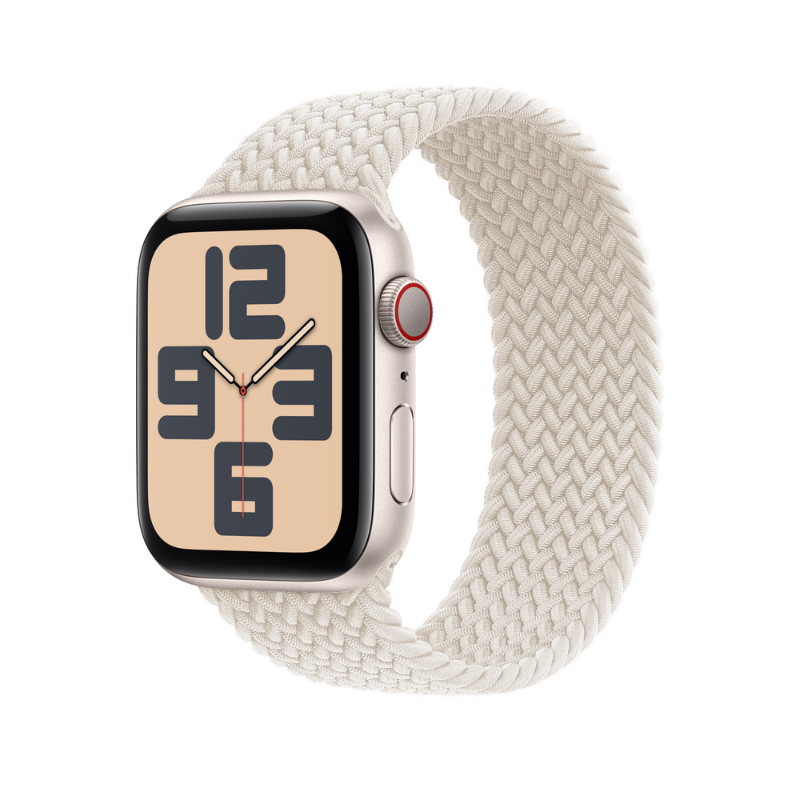 Starlight Braided Solo Loop for Apple Watch - Full View