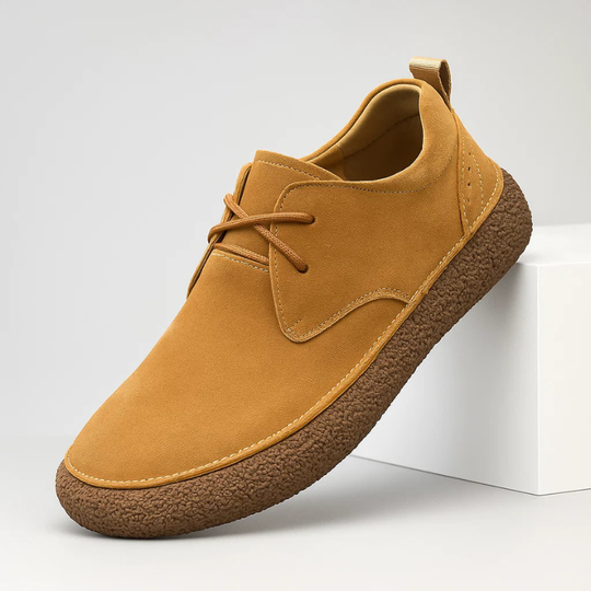 Bristol Premium Suede Shoes with Padded Lining, Sizes 38–44