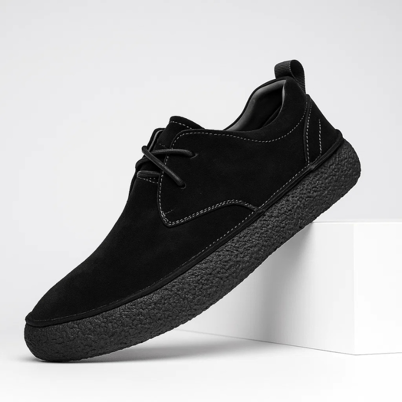 Bristol Premium Suede Shoes with Padded Lining, Sizes 38–44