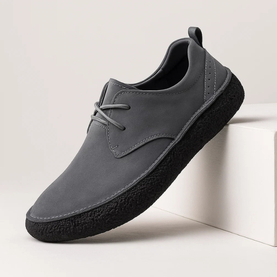Bristol Premium Suede Shoes with Padded Lining, Sizes 38–44