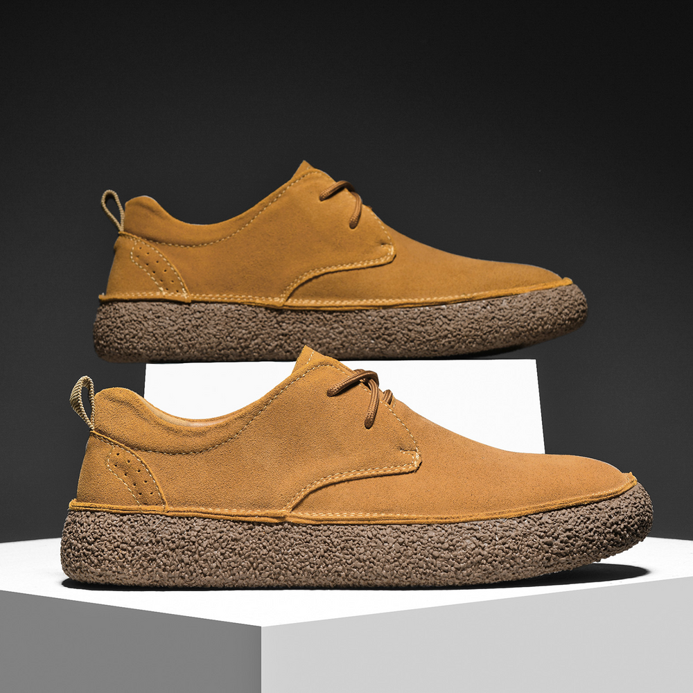 Bristol Premium Suede Shoes with Padded Lining, Sizes 38–44