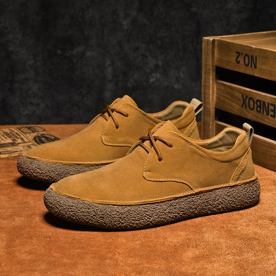 Bristol Premium Suede Shoes with Padded Lining, Sizes 38–44