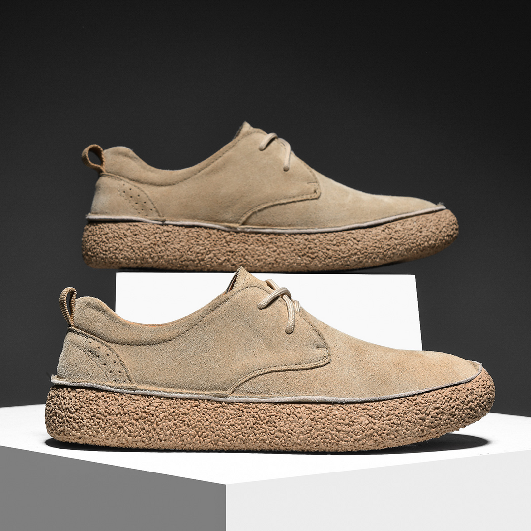 Bristol Premium Suede Shoes with Padded Lining, Sizes 38–44