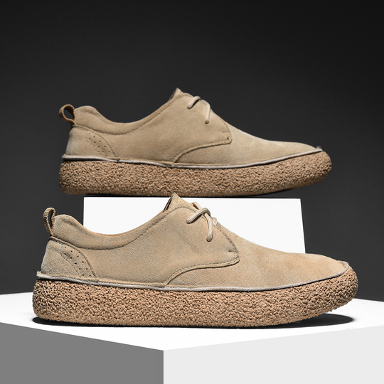 Bristol Premium Suede Shoes with Padded Lining, Sizes 38–44