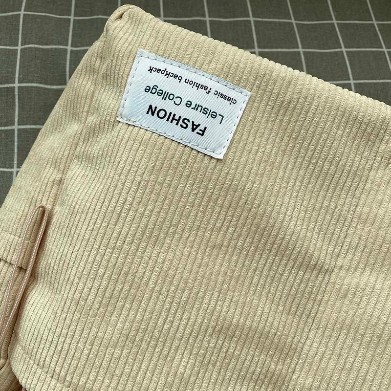 Corduroy Crossbody Bag – Lightweight Everyday Shoulder Bag
