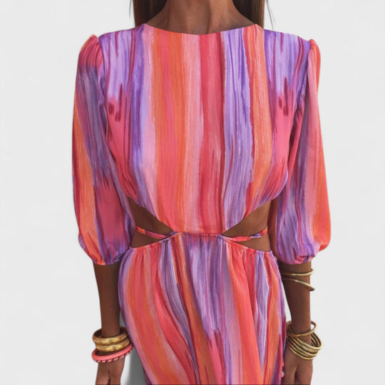 DELACROIX Éclat Riviera Maxi Dress – Flowing Women’s Summer Style