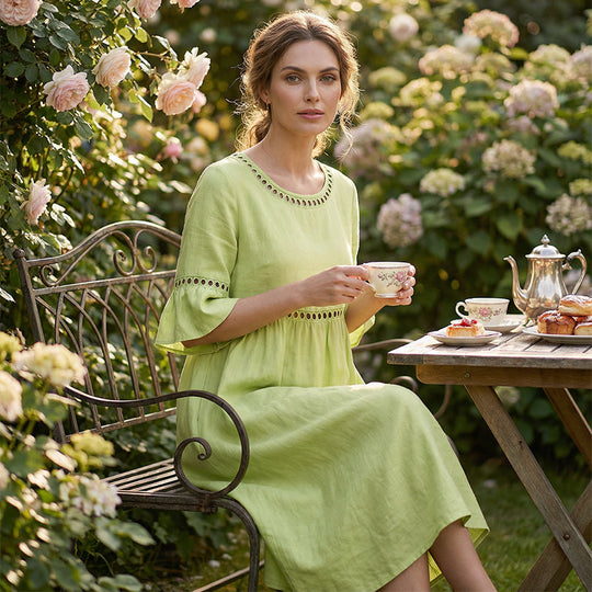 Flattering Flowing Midi Dress