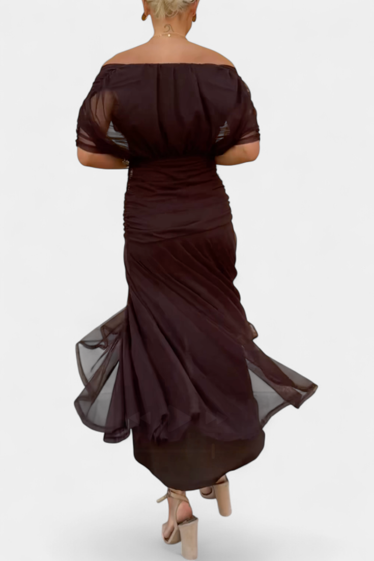 Floral V-Neck Maxi Dress – Flowing Romantic Occasion Style