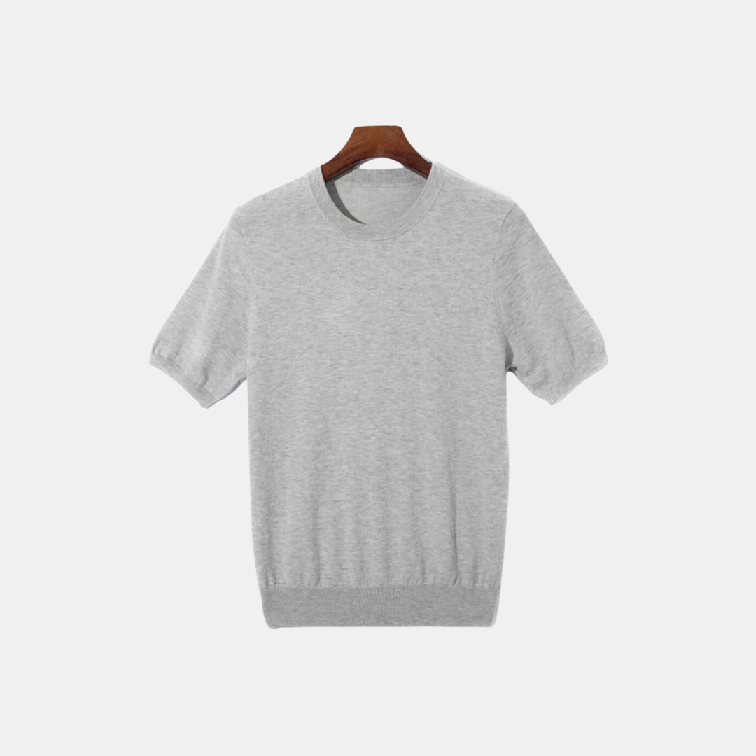 Gentle Touch Silky T-Shirt – Minimalist Everyday Style