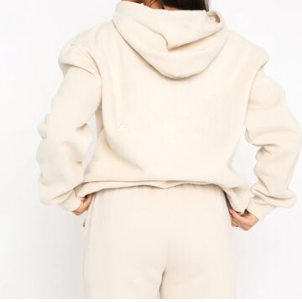Hooded Tracksuit Set – Breathable Relaxed Jogging Outfit