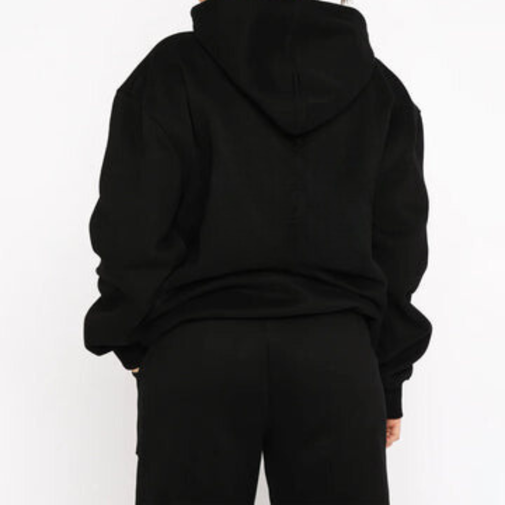 Hooded Tracksuit Set – Breathable Relaxed Jogging Outfit