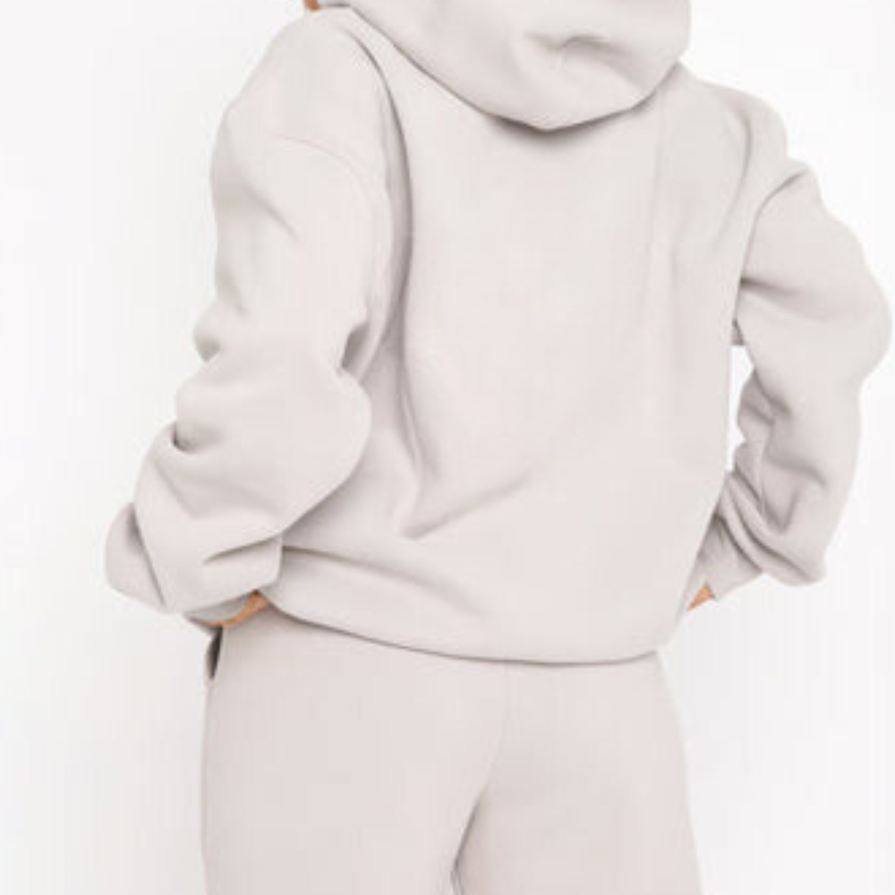 Hooded Tracksuit Set – Breathable Relaxed Jogging Outfit