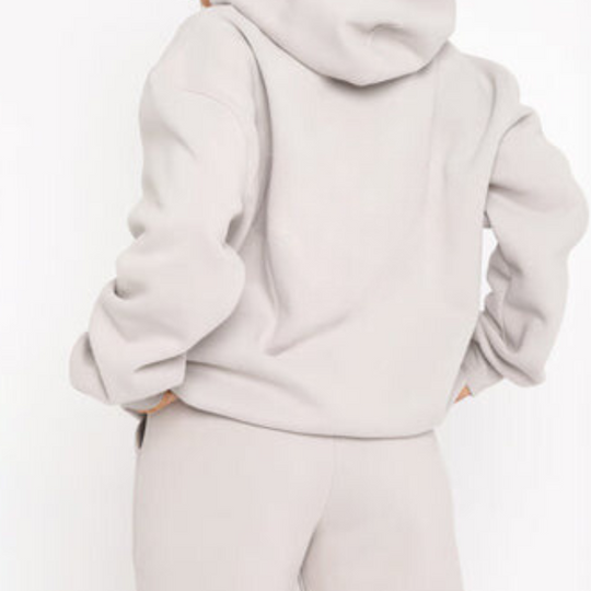Hooded Tracksuit Set – Breathable Relaxed Jogging Outfit