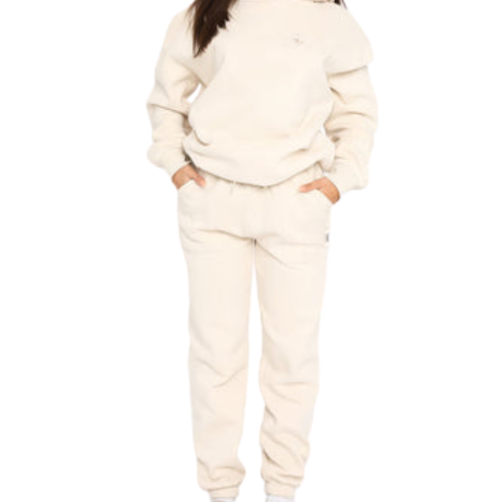 Hooded Tracksuit Set – Breathable Relaxed Jogging Outfit