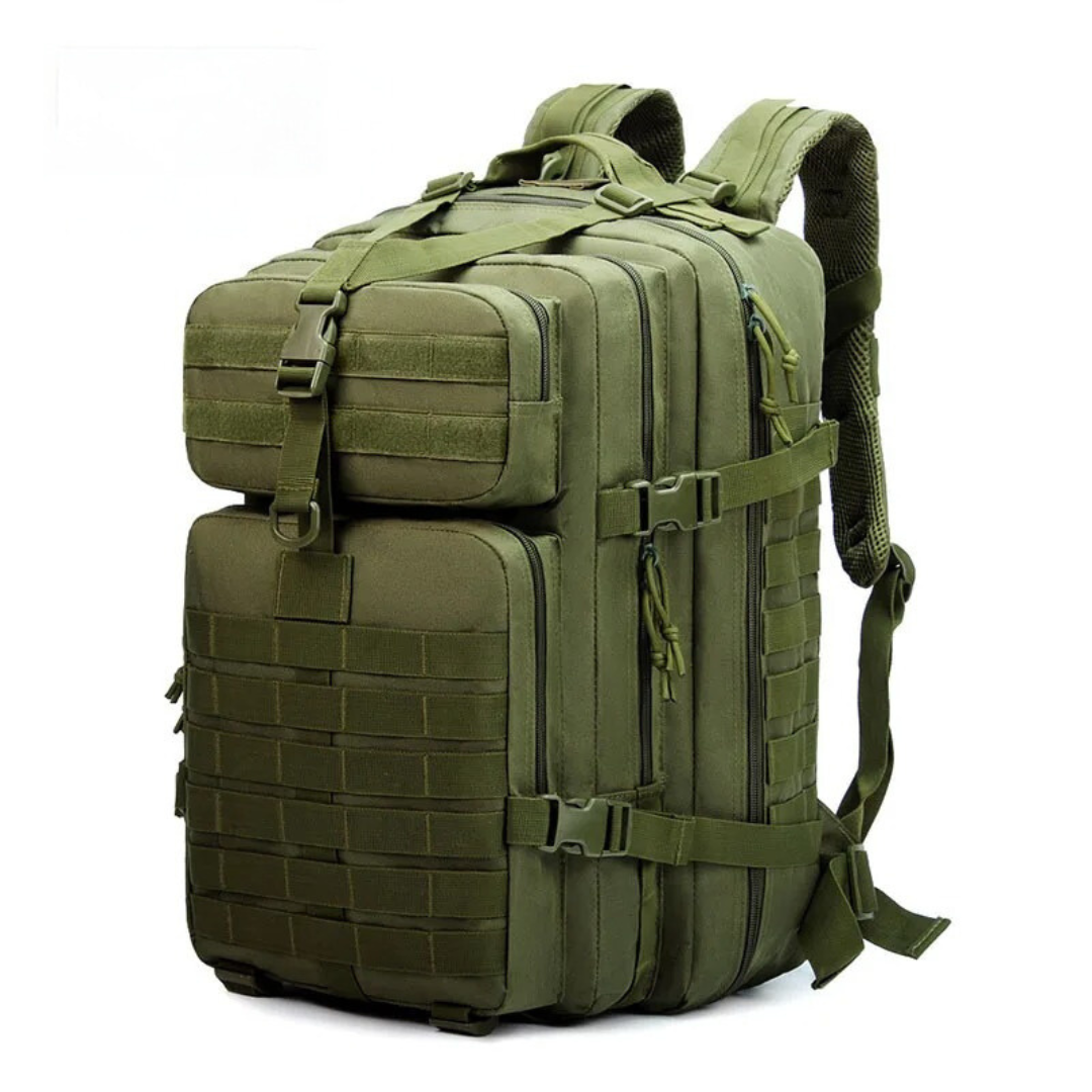 50L Emergency Tactical Backpack – 14 Compartments and MOLLE System