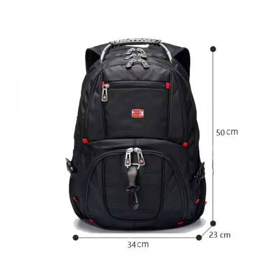 45L 17-Inch Laptop Backpack – USB Port, Anti-Theft Pockets and Water Resistance