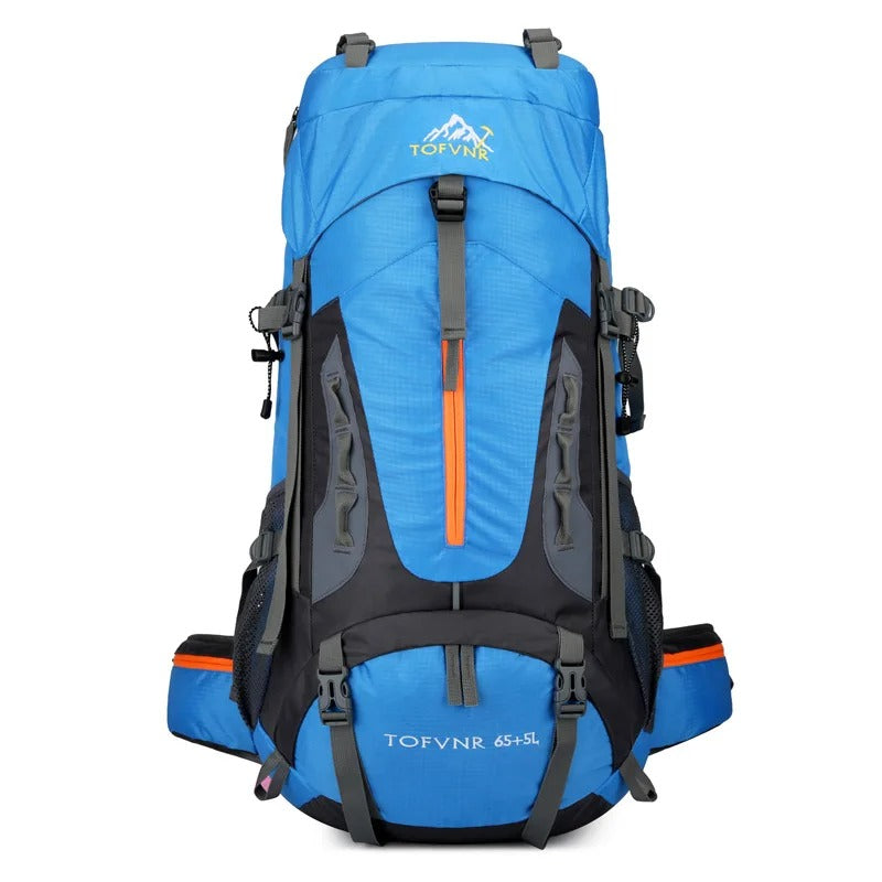 60L Waterproof Hiking Backpack – 1.2 kg Camping and Trekking Pack