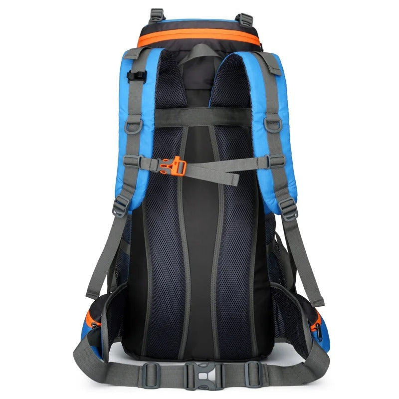 60L Waterproof Hiking Backpack – 1.2 kg Camping and Trekking Pack