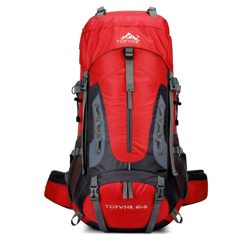 60L Waterproof Hiking Backpack – 1.2 kg Camping and Trekking Pack