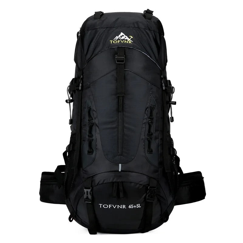 60L Waterproof Hiking Backpack – 1.2 kg Camping and Trekking Pack