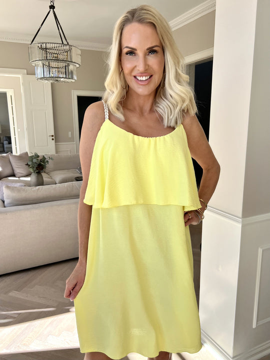 Lightweight Midi Slip Dress with Fine Straps