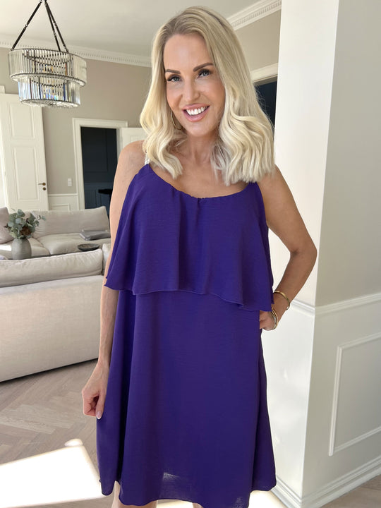 Lightweight Midi Slip Dress with Fine Straps
