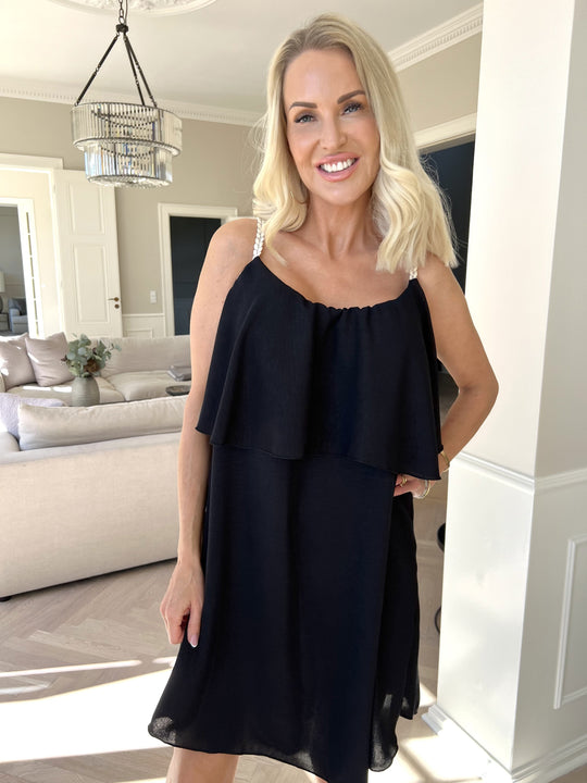 Lightweight Midi Slip Dress with Fine Straps