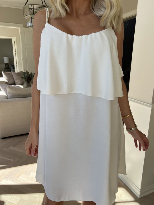 Lightweight Midi Slip Dress with Fine Straps