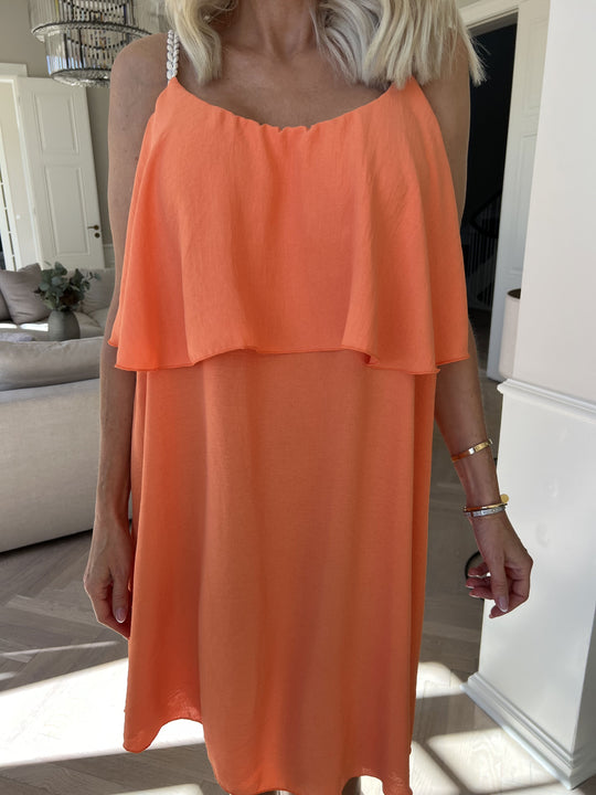 Lightweight Midi Slip Dress with Fine Straps