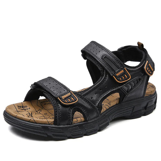 Men’s Adjustable Outdoor Sandals with Cushioned Ergonomic Sole