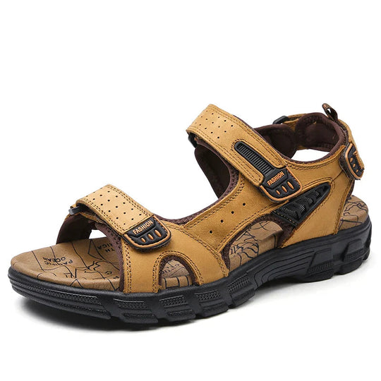Men’s Adjustable Outdoor Sandals with Cushioned Ergonomic Sole