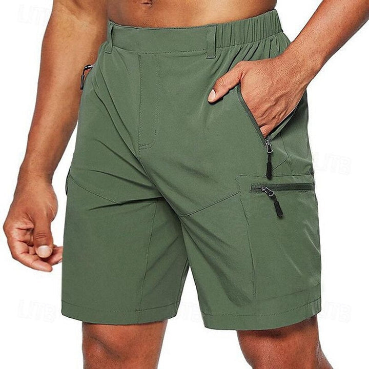 Men's Breathable Quick-Dry Summer Shorts with Drawstring Waist