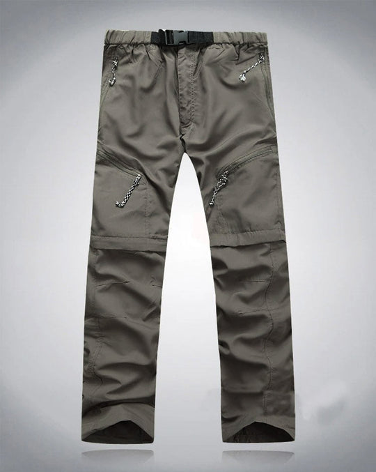 Men’s Convertible Hiking Pants – Lightweight Zip-Off Trousers to Shorts